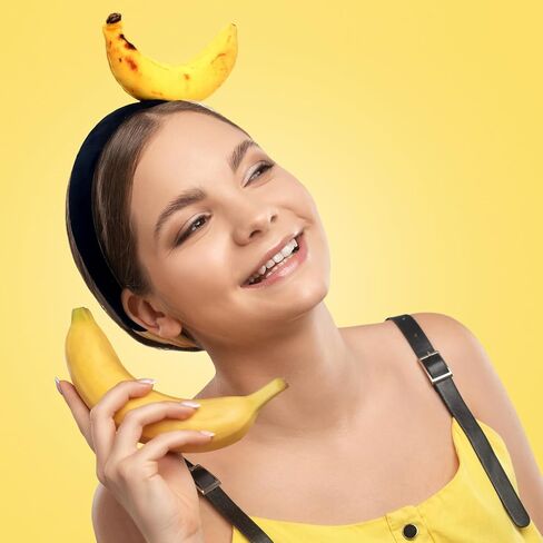 2 Pcs Pickle Headbands Banana Headbands Hot Dog Headpieces Funny Costume Headwear Accessories for Props Adults(Banana) in Saudi Arabia