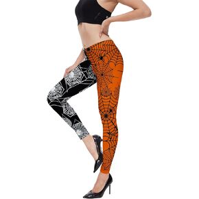 TMSD Halloween Women's Funny Graphic High Waist Skinny Leggings