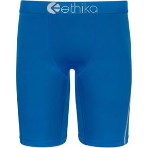 Ethika Boys SubZero Staple Boxer Brief | Neon Blue