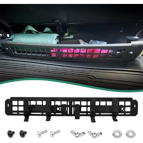 لوحة مقسمات أسفل المقعد متوافقة مع 2015-2025 Ford F150/2015-2025 Raptor/2017-2025 Super Duty Plaction Second Row Score