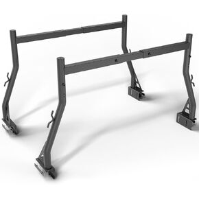 Universal Extendable 46"-71" Overland Bed Racks Truck Cargo Carrier Fits Most Pickup Trucks, 900 LBS Non-Drilling Truck Rear Ladder Racks Back Cross Bars for Kayak, Surfboard, Lumber, Ladder