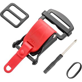 خوذة Quick release buckle kit ، ملحقات حزام الذقن للدراجات النارية لخوذات الدقة D ، وملحقات خوذات الدراجات النارية السريعة المتوافقة مع نصف ، 3/4 ، خوذة الوجه الكاملة