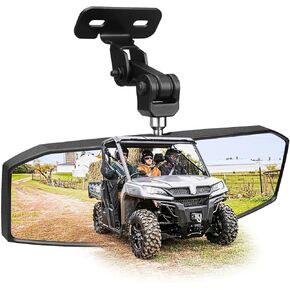 مرآة عرض خلفية UTV متوافقة مع CFMOTO UFORCE 1000/1000 XL ， أكثر استقرارًا وغير متزايدة من أعلى ، حقل كبير للغاية من الرؤية ، وقيادة أكثر ملاءمة وأكثر أمانًا