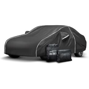 Waterproof Car Cover Compatible for Mini Cooper/Cooper S 2-Doors.2002-2024 All Weather 6 Layers Full Car Cover with Storage Bag