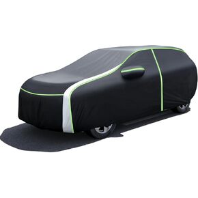 KUST Car Cover Custom fit for 2013-2025 Subaru Crosstrek/XV, Waterproof Car Covers, All Weather Car Cover, Full Exterior Cover, Winter Rain Sun Snow Protector with Left Side Zipper, Easy to Use