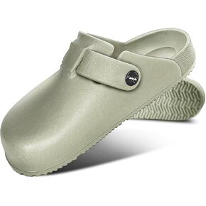 تسد نساء Kemistant ، البغال المريحة Sandals Slippers Purnal Garden Shoes Sugex for Men Cushioned Support