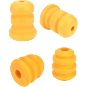 4 PCS Control Arm Bumpers and Control Rear Axle Bumpers Shock Absorbing Pad, Lower Suspension Flexible Rubber Buffer Protector, Replace 15153958 15039397, Compatible with Chevrolet GMC