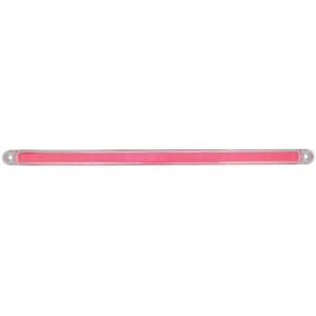 UNITED PACIFIC 36864B Brake/Tail/Turn Signal Light, 24 LED Dual Function 12" "Glo, Bar Only, Red LED/Clear Lens