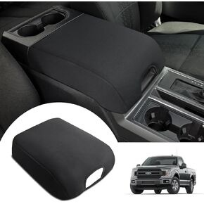 Center Console Cover for Ford F150 2025 2024 2023 2022 2021 - F150 Lightnig 2022-2025 Armrest Pad, Anti-Scratch Middle Console Cover for Ford F150 Accessories (Work Surface Console Only)