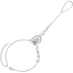 Sunflower Jewelery Silver Hand Chain Hifture Travent For Girl Class of 2025 Hand Chain for Dinain