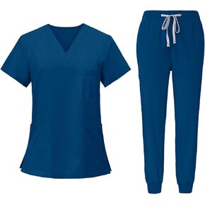 Scrubs Medical Uniform - Women and Man Scrubs Set Top and Pants
