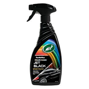 Turtle Wax 53140 Jet Black Car Spray Polish Paintwork Protect & Restore 500ml