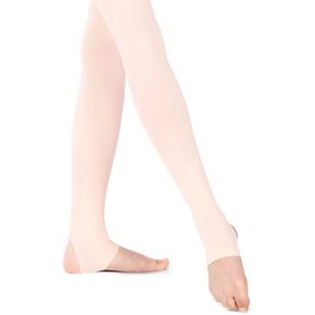 Toddler Girls Women Stirrup Tights for Dance, Ballet, Gymnastics, School