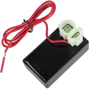 uxcell 6 دبابيس مسبقة CDI Ignition Motorycle Electric Igniter لعاصمة DC GY6 125