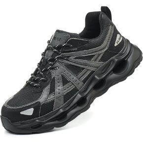 Lightweight Composite Toe Shoes, Breathbale Work Safety Steel Toe Construction Warehouse Sneakers