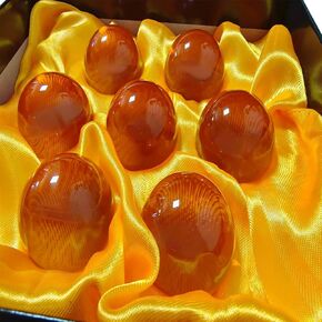New Dragon Glass Ball مناسبة للديكور والمجموعة ، والهدايا لمحبي الأنيمي ، وينغى Dragon Crystal Ball كرات النجوم أكريليك مع صندوق هدايا متميز (Diameter1.7in /43mm)