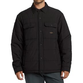 Billabong Montana Buttoned Men's Jacket - Long Sleeves Quilted Jacket - Perfect Jacket for Hiking and Outdoor Adventures