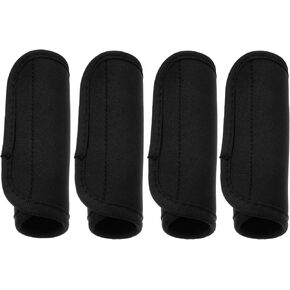 4 Pcs Luggage Handle Wrap Suitcase Luggage Tag Covers Comfort Soft Neoprene Suitcase Identifiers Carry Sleeve Handle Covers for Cruise Travel Accessories Airplane Flying Hand Bag Door Bucket