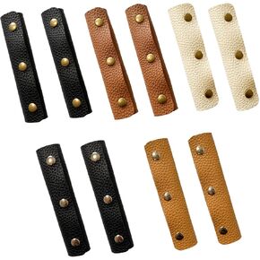 10 PCS Leather Handbag Handbag Protector و Soft Luggage Grip Wrap Tove for Shopping Based Bases