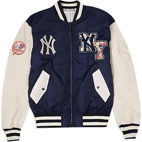 Men's New York Yanks Varsity Bomber Jacket | Lettermen Baseball Jacket