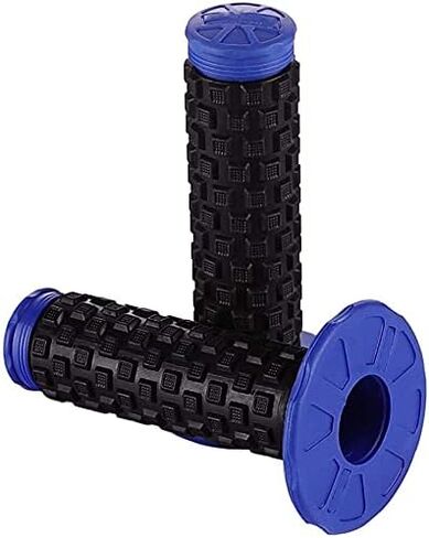 Motorcycle Grips 7/8" Dirt Bike Grip Pillow Top Grips Rubber Anti-Slip Universal Handlebar Racing Grip for Motocross ATV in Kuwait
