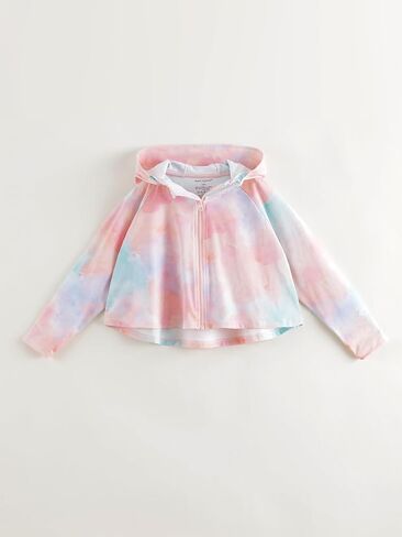 Marc & Janie Kids Zip up Hoodie Girls Lightweight Summer Suild Stack in Kuwait