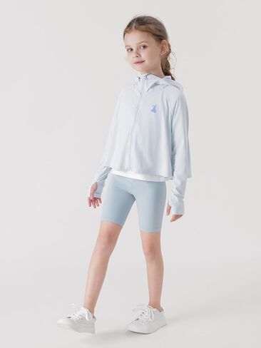 Marc & Janie Kids Zip up Hoodie Girls Lightweight Summer Suild Stack in Kuwait