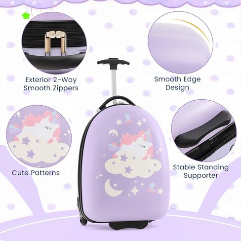 BABY JOY Unisex Child Purple, Pony, 16" in Saudi Arabia