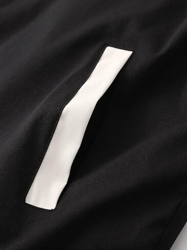 SHENHE Men's Letter Print Varsity Jacket Color Block Streetwear Bomer Baseball Jacket in Saudi Arabia
