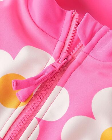 Gymboree Girls 'and Toddler Long Sleeve Rashguard One Piece Swimsuit in Kuwait