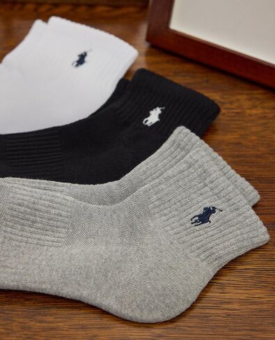 Polo Ralph Lauren Boy's Solid Quarter Crew in Saudi Arabia