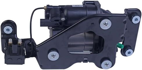مضخة ضاغط تعليق هوائي 37206875177 مع دعامة وصمام توزيع مدمج متوافق مع BMW X5 F15 F85 2014-2018، BMW X6 F16 F86 2015-2019، استبدال # 37206850555,37206868998 in Kuwait