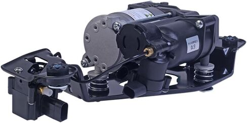 مضخة ضاغط تعليق هوائي 37206875177 مع دعامة وصمام توزيع مدمج متوافق مع BMW X5 F15 F85 2014-2018، BMW X6 F16 F86 2015-2019، استبدال # 37206850555,37206868998 in Kuwait