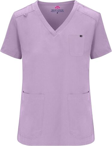 M&M SCRUBS Women's Essential Jogger Scrub Set Nursing Uniform 10 Pockets Stretch Scrub Top and Pant in Saudi Arabia