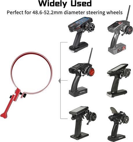 Radiolink One-Hand Handwheel Control Accessory for Radiolink RC8X RC6GS RC4GS/Dumborc X6 X4/Flysky NB4, Alloy Adjustable Steering Wheel Controller in Saudi Arabia