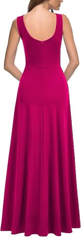 MUSHARE Women's Square Neck Sexy Split Cocktail Party Maxi Long Formal Dress in Kuwait