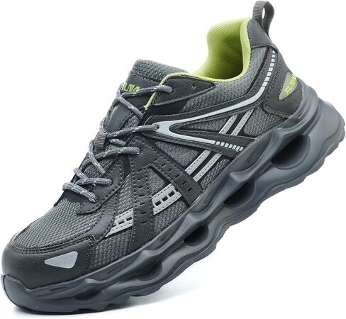 Lightweight Composite Toe Shoes, Breathbale Work Safety Steel Toe Construction Warehouse Sneakers in Saudi Arabia