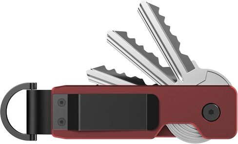 Key Organizer For Men - Compact Metal Key Holder | Minimalist Innovative Keyholder | Smart Keychain Secures 1-5 Keys in Saudi Arabia