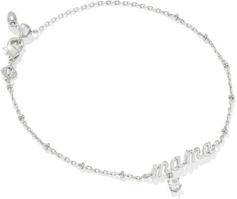 سوار سلسلة كيندرا سكوت ماما كريستال الحساسة ، زركونيا مكعب أبيض ، مجوهرات أزياء للنساء in Kuwait