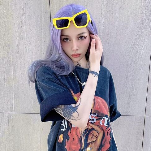 Oversized Irregular Square Funny Sunglasses for Women Men, Trendy Designer Vintage Style Party in Saudi Arabia