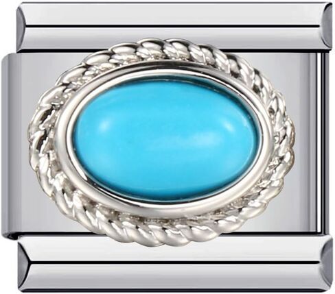 Birthstone Charms for Italian Charm Bracelet, 9mm, Birthday Gift in Kuwait