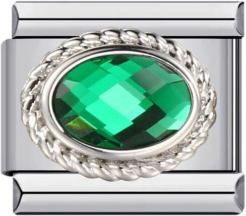 Birthstone Charms for Italian Charm Bracelet, 9mm, Birthday Gift in Kuwait