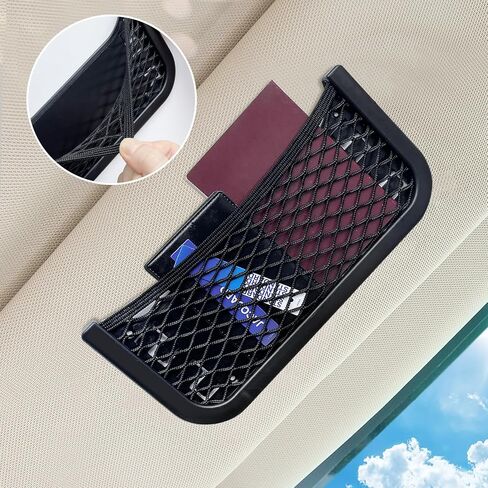 2 قطعة من ABS Plastic Frame Cargo Cargo Nets Net Net Pocket Mesh Net Net Net Net RV Boat Boat Cargo Pocket Organizer Mesh Net Net مع مسامير لشبكة RV التلقائية (16 × 8 بوصة) in Kuwait