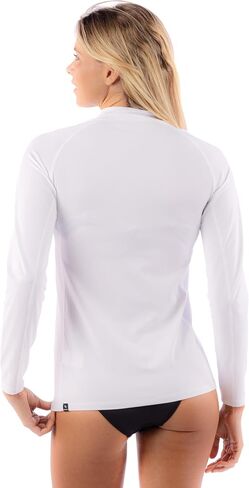 Rip Curl Women's Long Sleeve Zip-up Rashguard with UPF 50+ Sun Protection-Quick Dry, Moisture-Wicking Swim Shirt in Saudi Arabia
