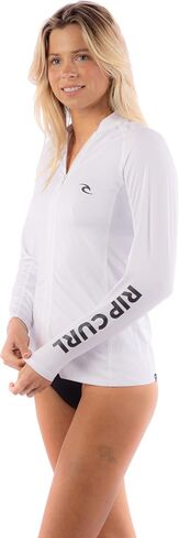 Rip Curl Women's Long Sleeve Zip-up Rashguard with UPF 50+ Sun Protection-Quick Dry, Moisture-Wicking Swim Shirt in Saudi Arabia