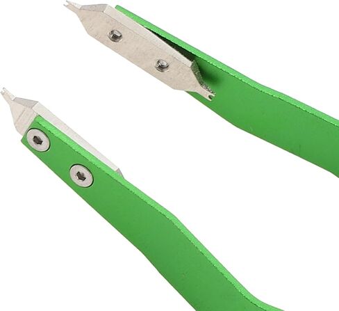 VOCOSTE V Shaped Watch Spring Bar Tweezers, Aluminum Alloy Watch Repairing Tool, Remover Repair, Accessory Tool for Watchmaker and Repairer in Saudi Arabia