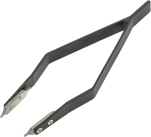 VOCOSTE V Shaped Watch Spring Bar Tweezers, Aluminum Alloy Watch Repairing Tool, Remover Repair, Accessory Tool for Watchmaker and Repairer in Saudi Arabia