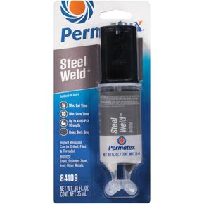 Permatex 84109 1 Oz Steel & Aluminum Auto Epoxy