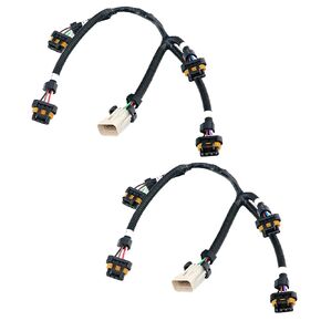 Michigan Motorsports LS1/LS6 Ignition Coil Harness -Stock Location - Fits D580 Coils - يحل محل GM #12558948 - متوافق مع محركات LS باستخدام أقواس لفائف المصنع