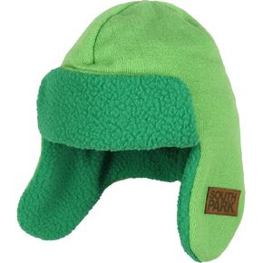 South Park Kyle Broflovski Cosplay Adult Knit Trapper Hat With Fleece Lining OSFM
